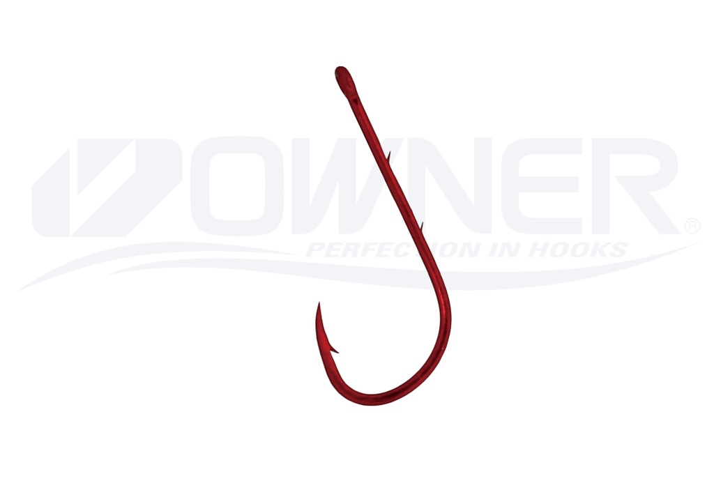 5123-033 Owner punainen onkikoukku koko 8