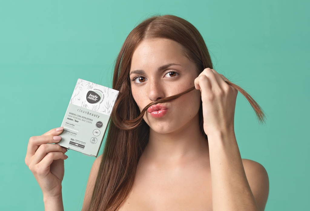 Body Natur ihokarvanpoiston vahaliuskat kasvoille 12 kpl