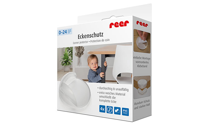 Reer kulmasuoja pvc-vapaa 4 kpl