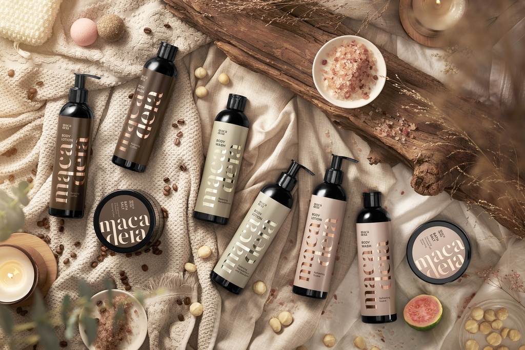 Macadeia kylpysuola 200g Relaxing Coffee 