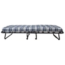 Taitettava varavuode BERGAMO 80x190cm, patjan paksuus 10cm