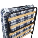 Taitettava varavuode BERGAMO 80x190cm, patjan paksuus 10cm