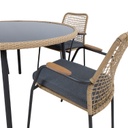 Garden furniture set PRUSSIA table and 4 chairs