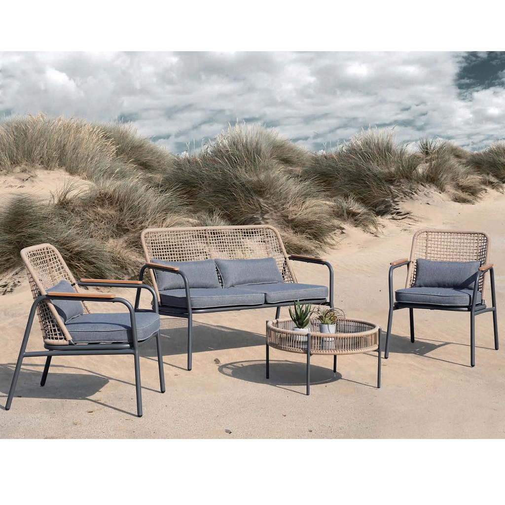 Garden furniture set SARRAN table, sofa, 2 chairs