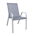 Garden furniture set DUBLIN table and 4 chairs, grey