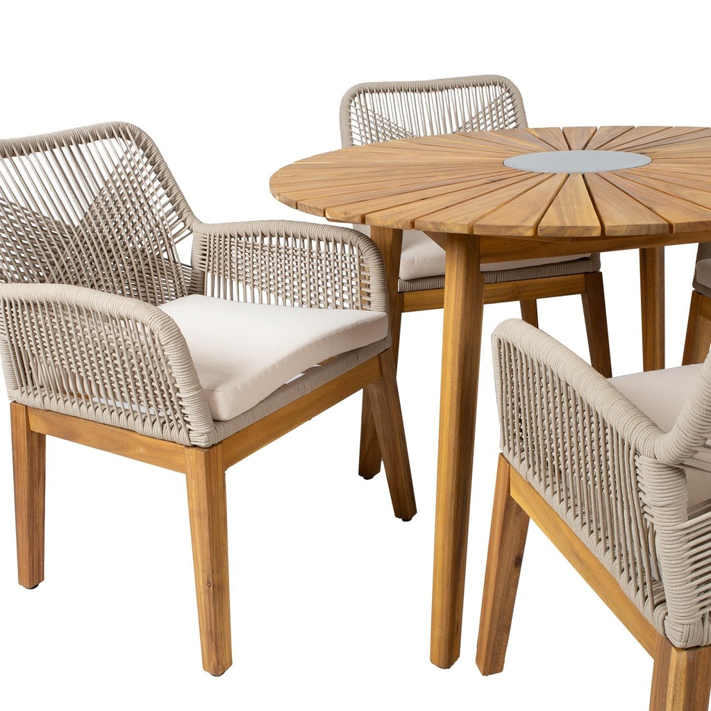 Garden furniture set FLORIDA table and 2 chairs