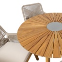 Garden furniture set FLORIDA table and 2 chairs