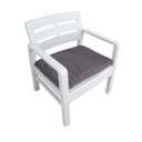 Garden furniture set JAVA table, bench, 2 chairs