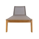 Deck chair BALI beige