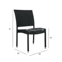 Chair WICKER-3 black