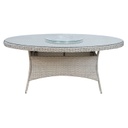 Table ASCOT 180x120xH75cm, grey