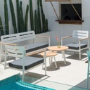 Garden furniture set FIRENZE table, bench, 2 chairs