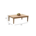Coffee table MALDIVE 120x80xH45cm