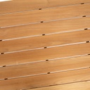 Table TAMPERE 160x80xH75cm, teak