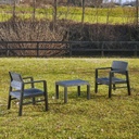 Garden furniture set KRAKA table, 2 chairs