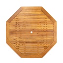 Table FINLAY 120x120xH72cm, acacia