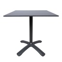 Table BEIDA 70x70xH72cm, brown