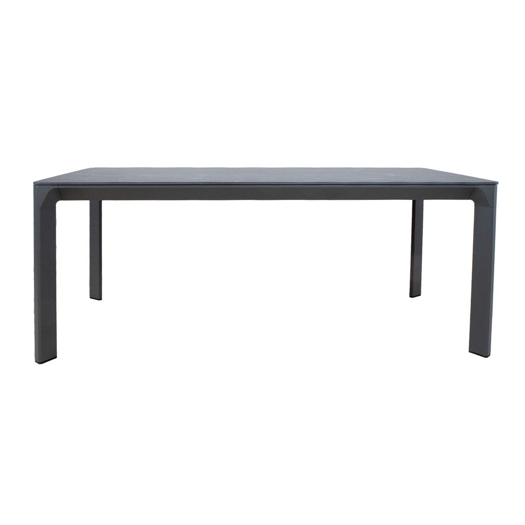 Table CARVES 180x90xH75cm, anthracite