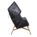 Leisure chair HELSINKI black