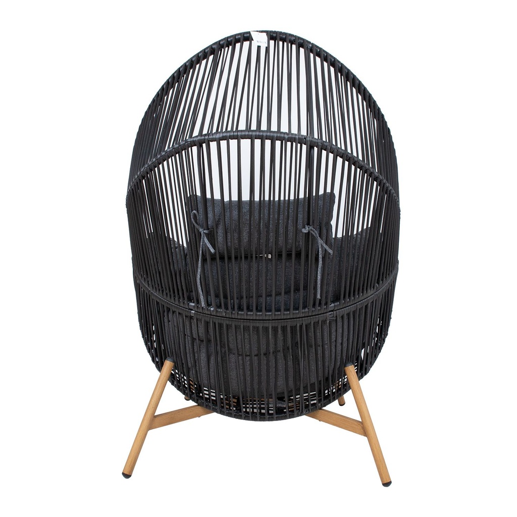 Leisure chair HELSINKI black
