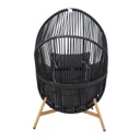 Leisure chair HELSINKI black