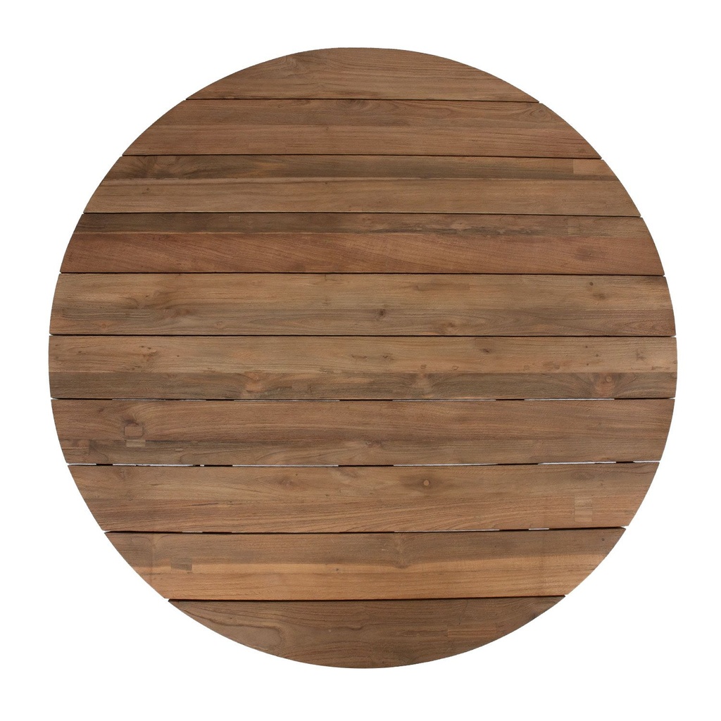 Table KATALINA D120xH78cm, recycled teak