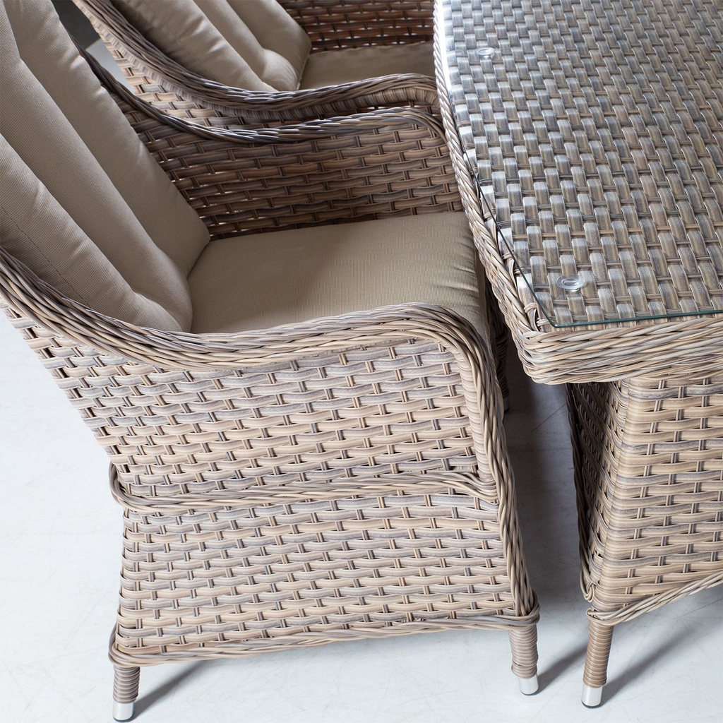 Garden furniture set EDEN table and 6 chairs