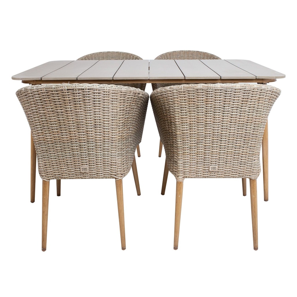 Garden furniture set NORWAY table, 4 chairs