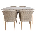 Garden furniture set NORWAY table, 4 chairs