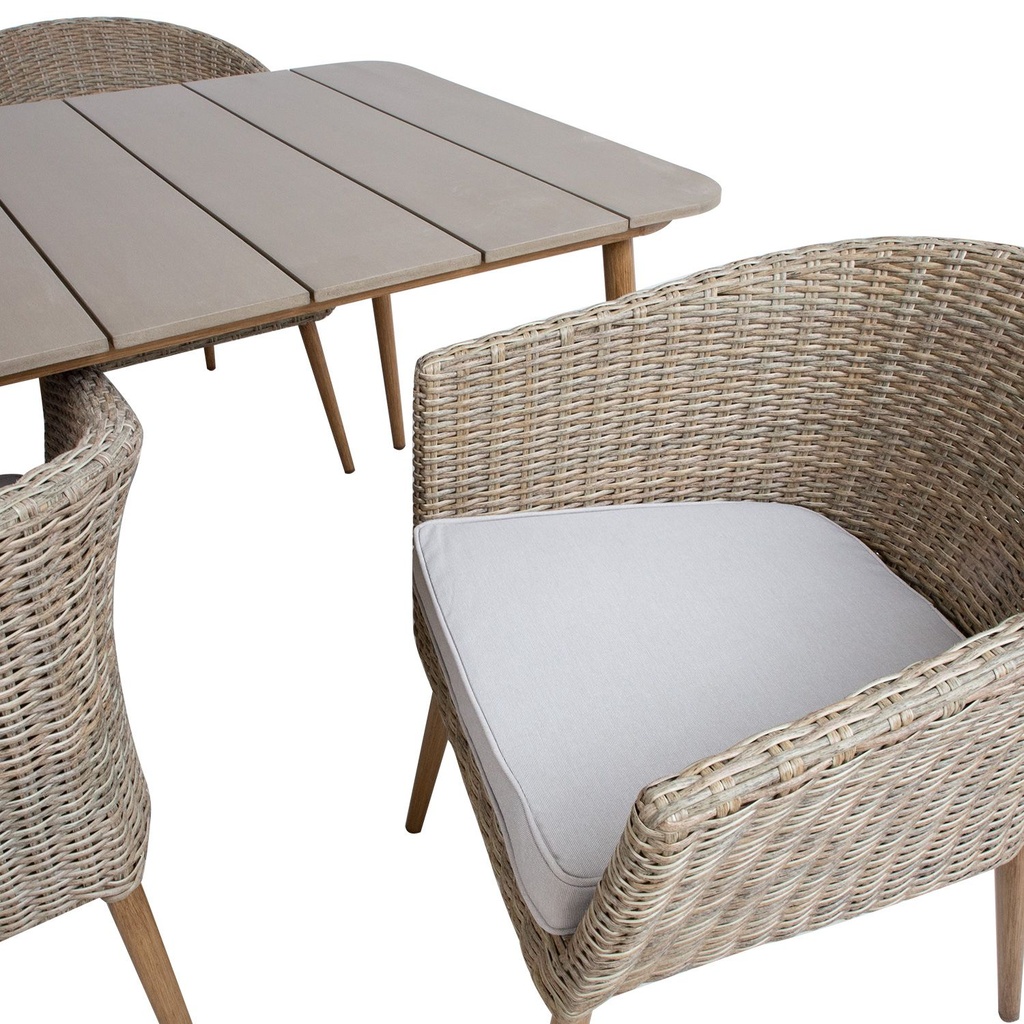 Garden furniture set NORWAY table, 4 chairs