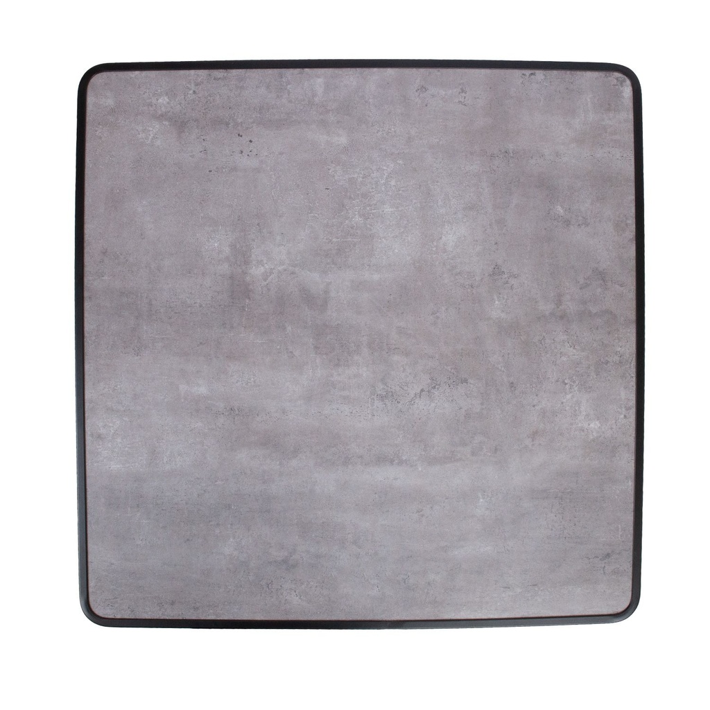 Table plate DEVIN 70x70cm, grey
