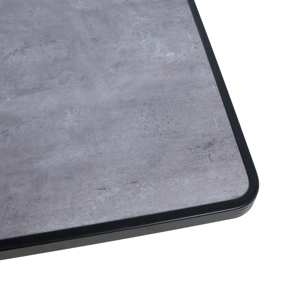 Table plate DEVIN 70x70cm, grey