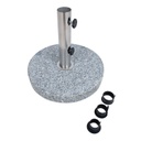 Parasol base D40cm/20kg, granite