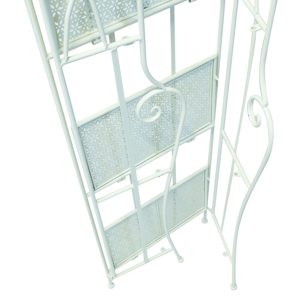 Shelf SANDY 58x28xH114cm, antique white