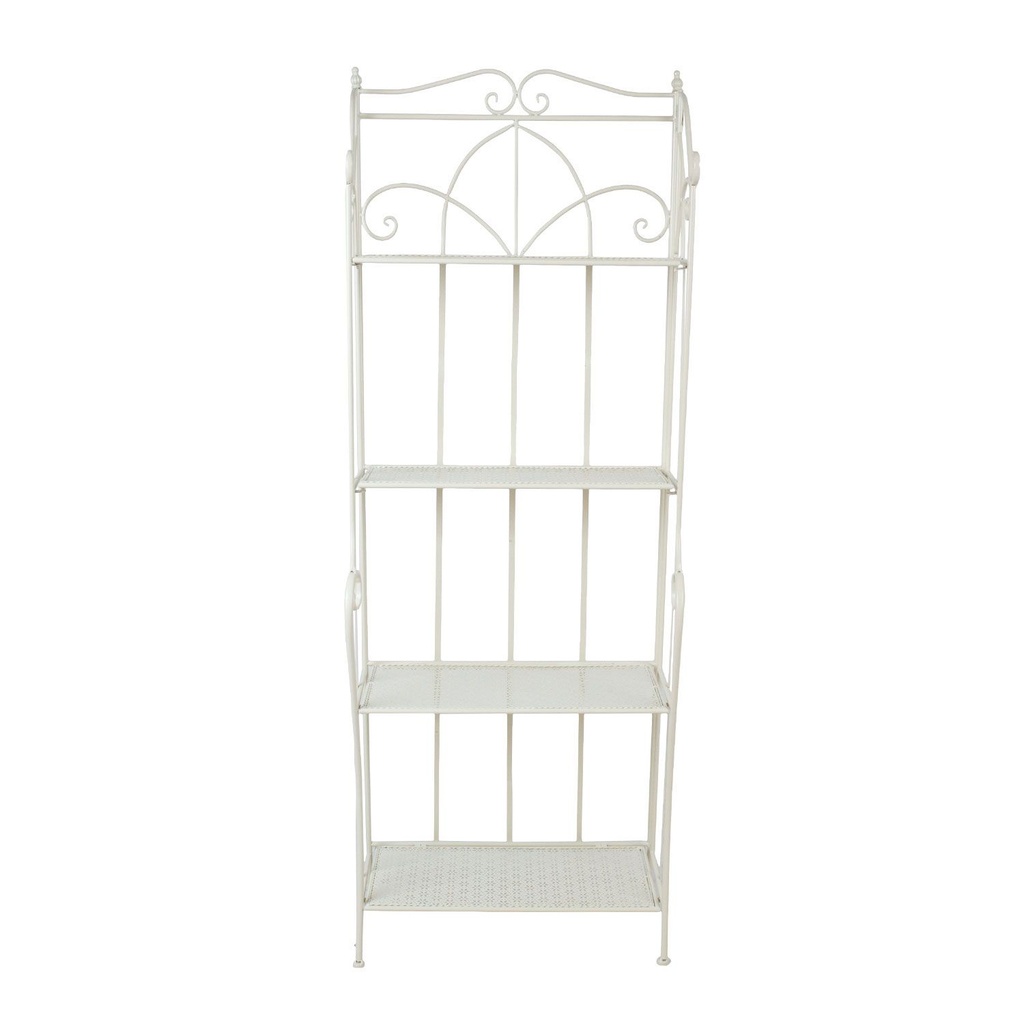Shelf SANDY 60x32xH166cm, antique white