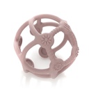 Reer Bite&amp;Play silikoninen pallolelu vaaleanpunainen