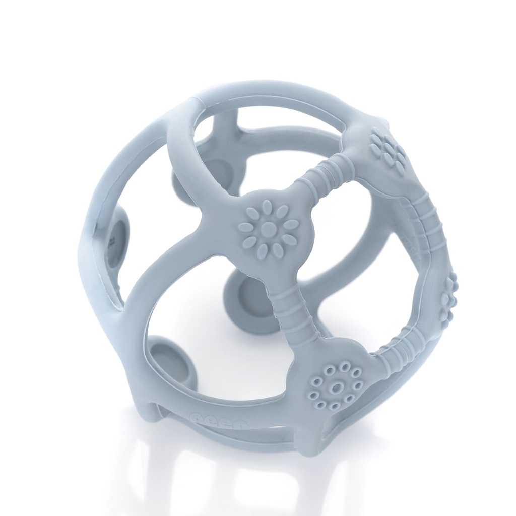 Reer Bite&amp;Play silikoninen pallolelu sininen