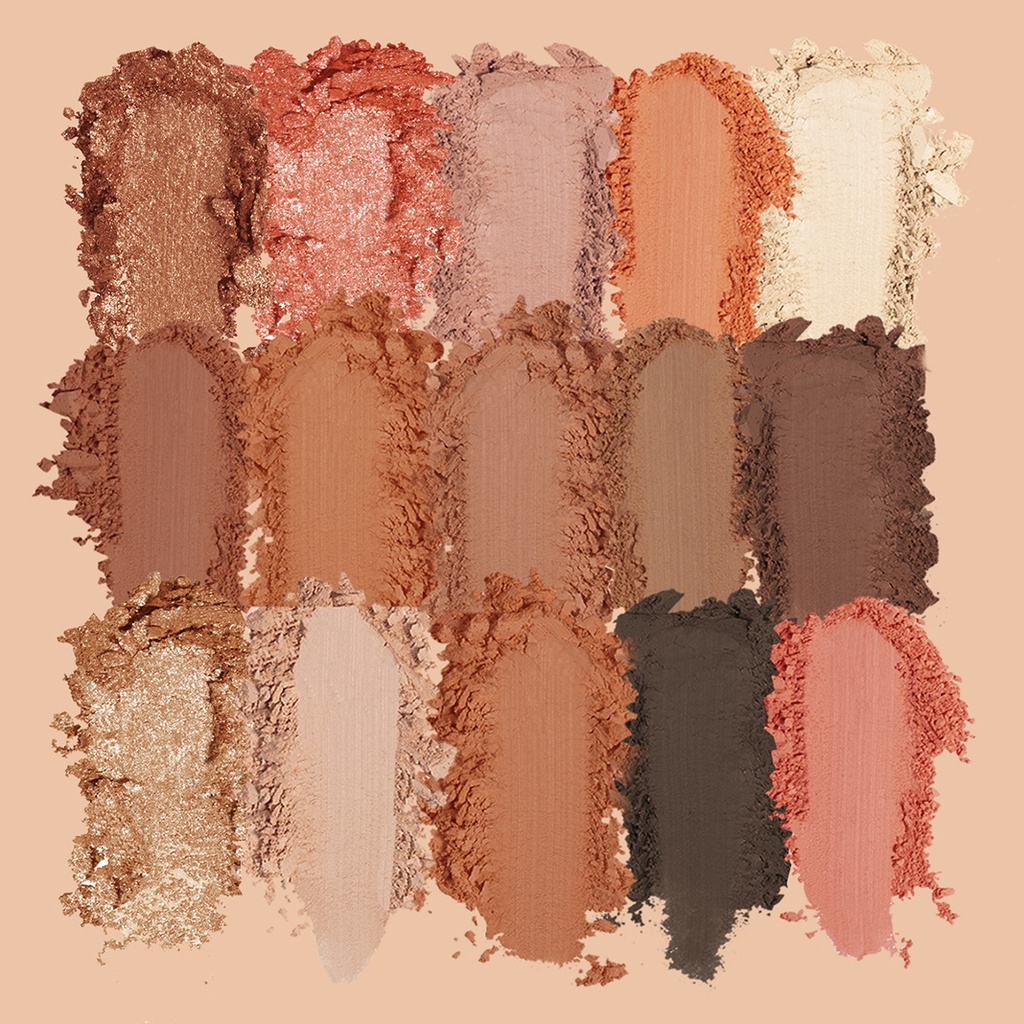 JWB Flora 15 Eyeshadow palette  02-Dusty rose