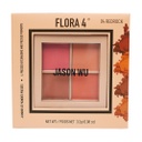 JWB Flora 4 Eyeshadow palette 04-Red rock
