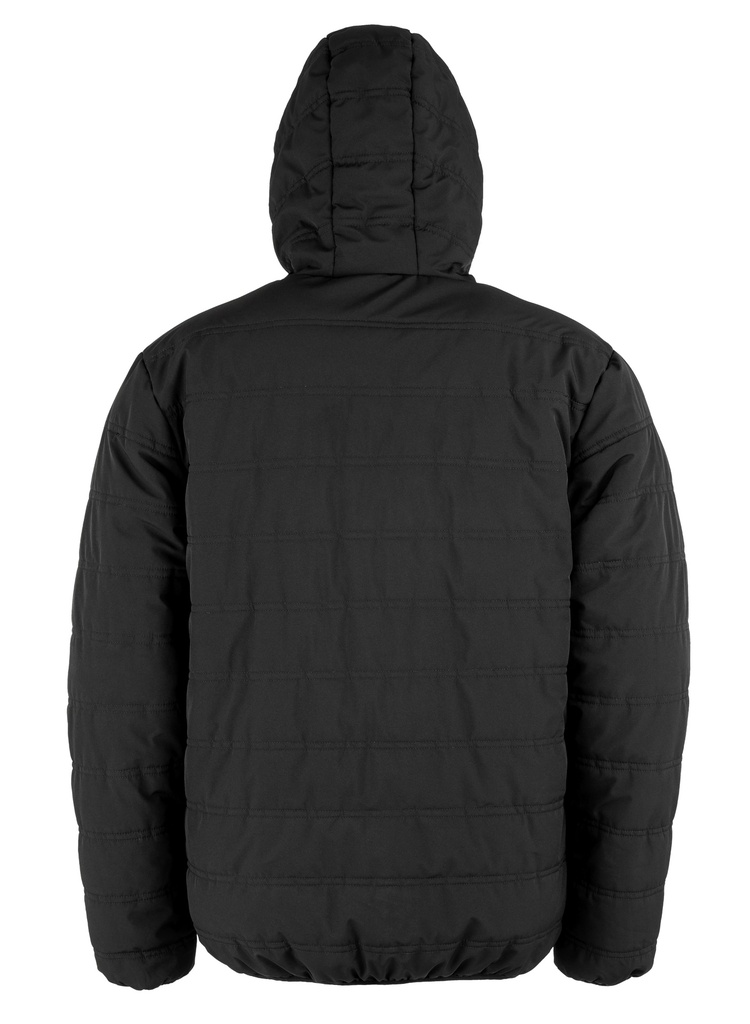 Talvitakki Result Compass, hupullinen, musta miesten S         