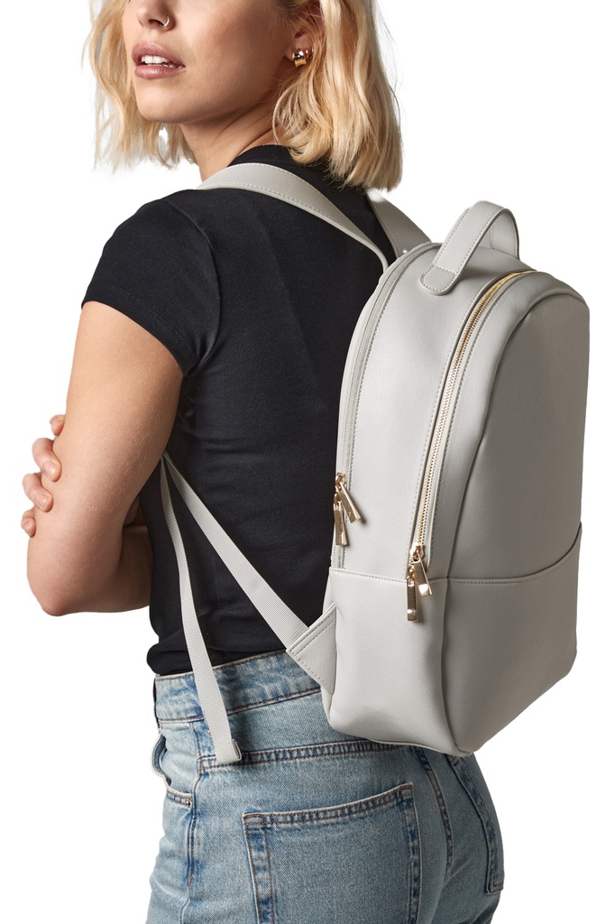 Bagbase Boutique reppu 10 l, vaaleanharmaa