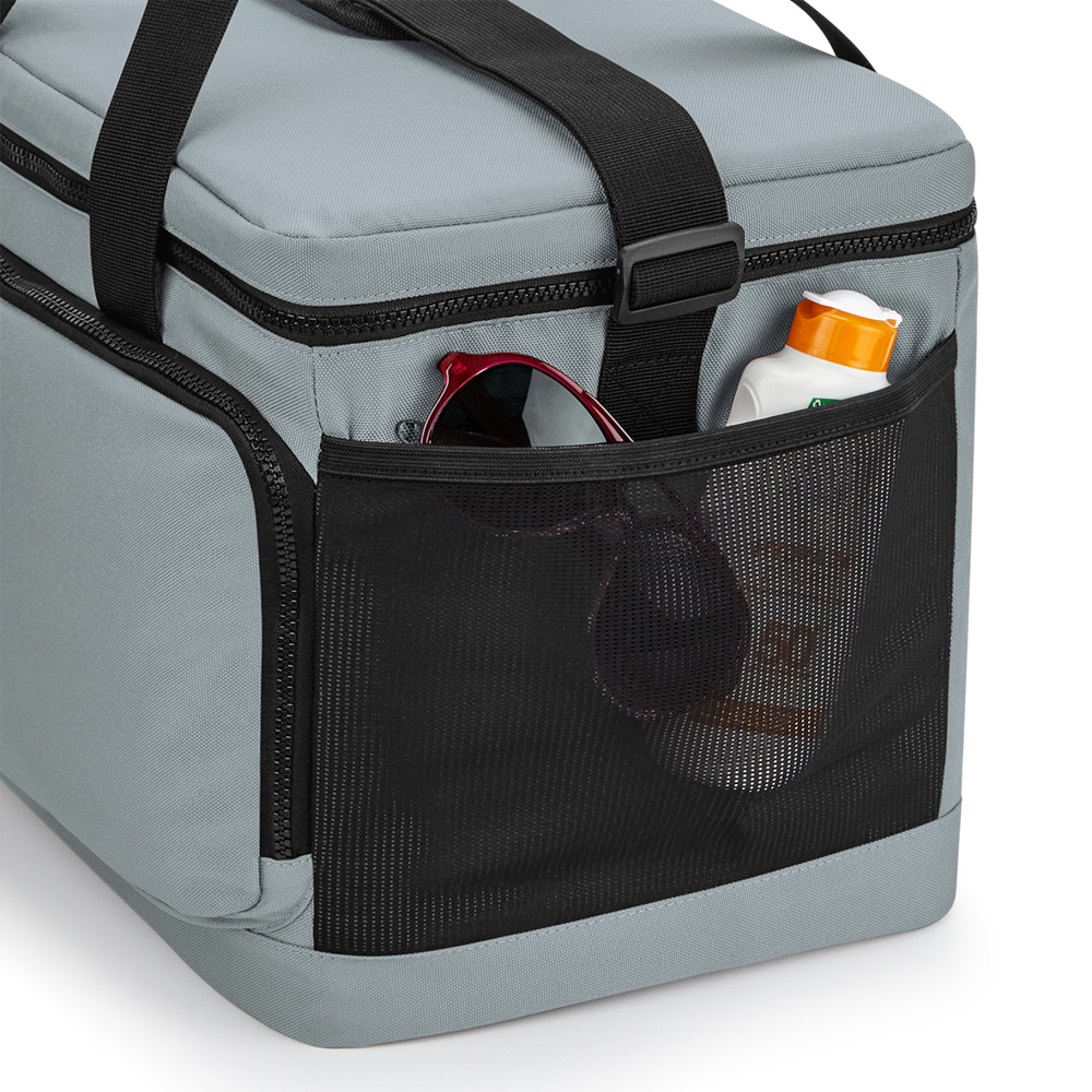 Bagbase Recycled large kylmälaukku 25 l, harmaa