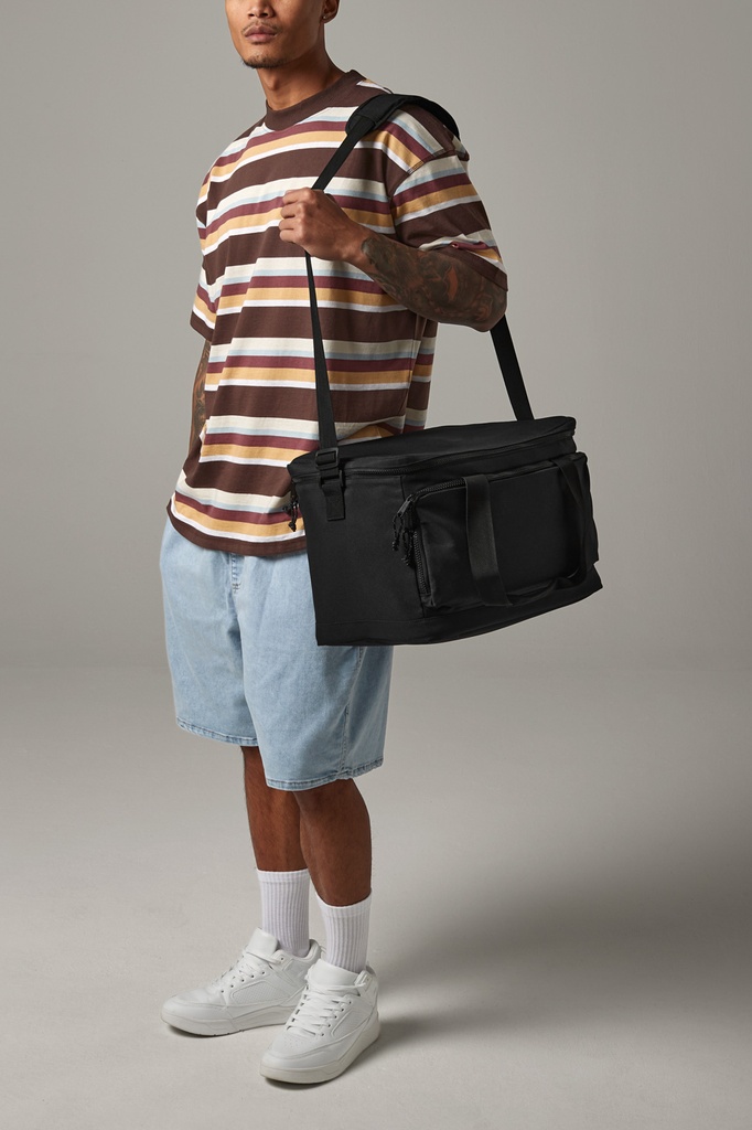 Bagbase Recycled large kylmälaukku 25 l, harmaa