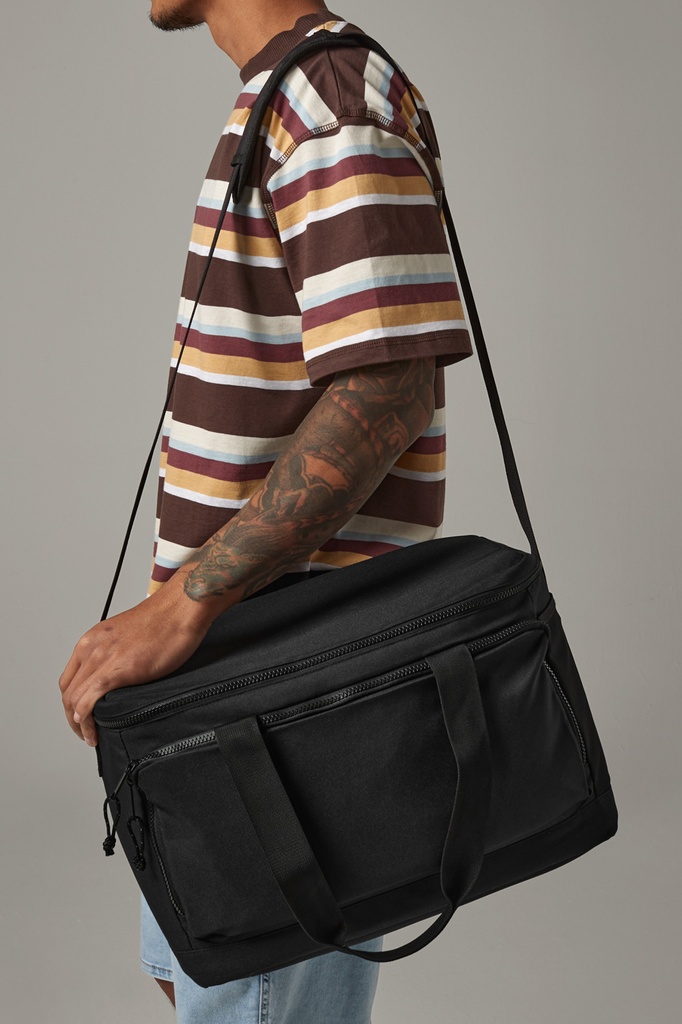 Bagbase Recycled large kylmälaukku 25 l, musta