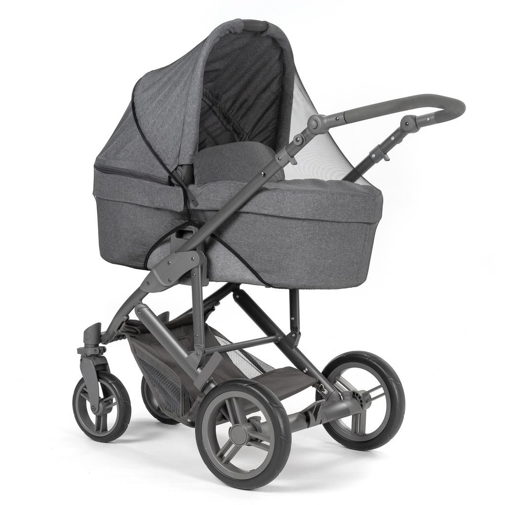 Reer Bitesafe hyönteisverkko lastenvaunuihin ja -rattaisiin, musta