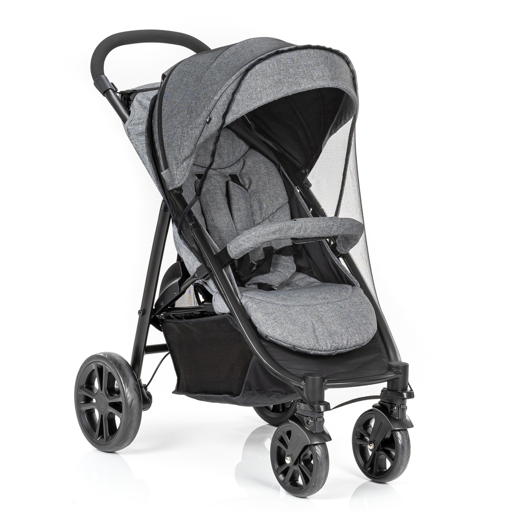 Reer Bitesafe hyönteisverkko lastenvaunuihin ja -rattaisiin, musta