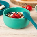 Reer silikoninen astiasto 4-osainen vihreä