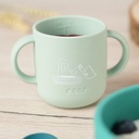 Reer silikoninen astiasto 4-osainen vihreä