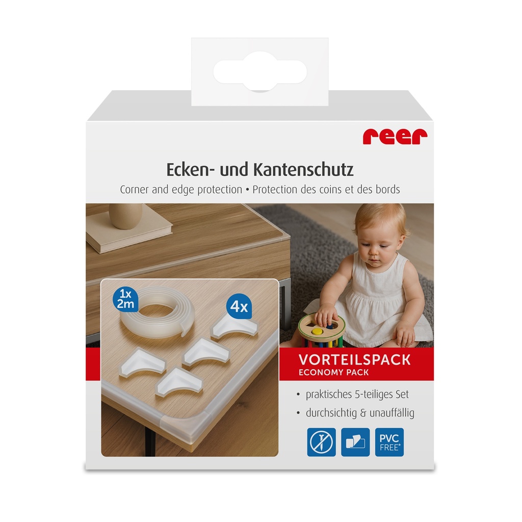 Reer reunasuoja 2m ja kulmasuojat 4 kpl