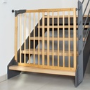 Reer turvaportti esteetön puinen 75-104,5 cm